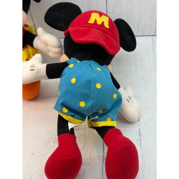 Disney Mickey and Minnie Plush Toys Mattel 1994 Toddler Toys Stuffed Figure - Picture 5 of 12